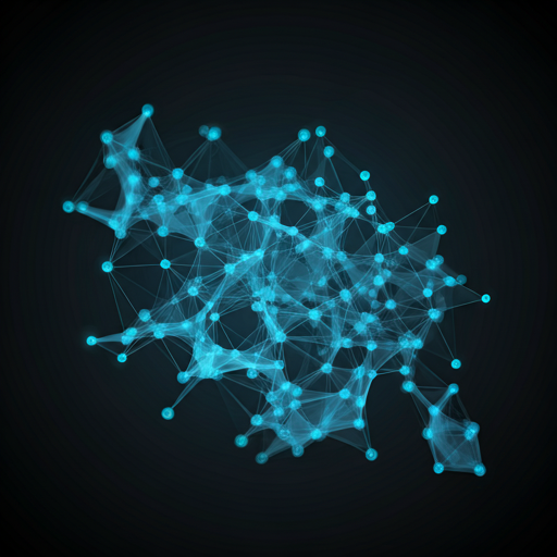 Futuristic AI Visual